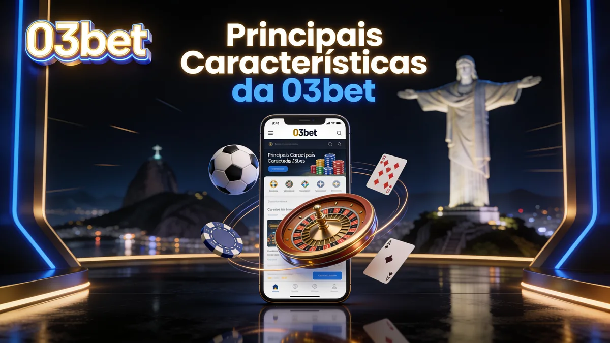 Principais Características da 03bet para jogadores no Brasil